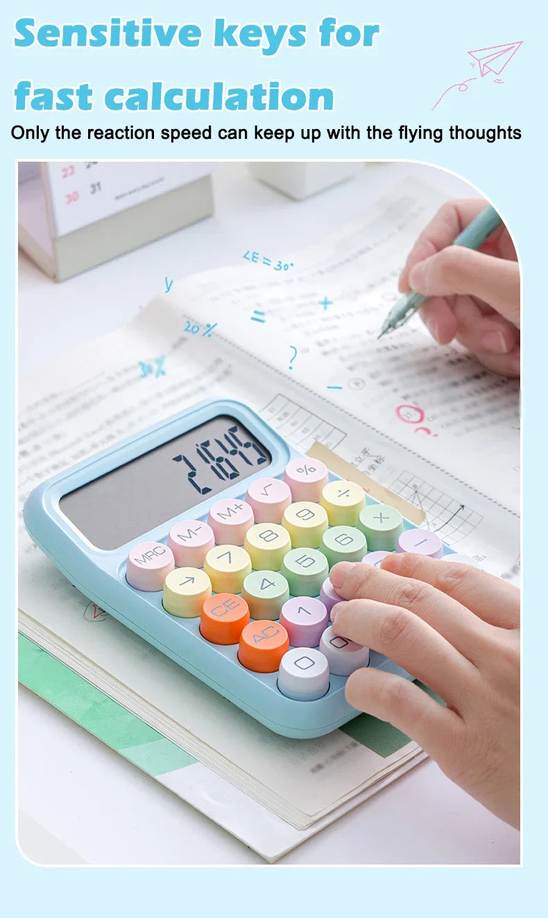 Calculator Dopamine Candy Color High Value Multifunctional Calculator for College Students Children Learning