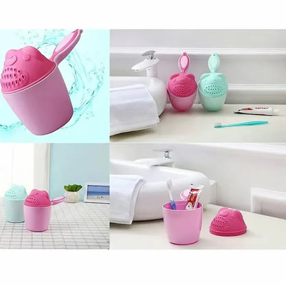 Baby Bathroom Shower Kettle Shampoo Cup Multi-functional Toy for Playing with Water Bathroom Shampoo Cup Toy