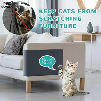 Cat Scratcher Sofa Protector Cats Scratcher Pad Board Protection Trimmable Self-adhesive Carpet Corner Wall DIY Cat Scratch Mat