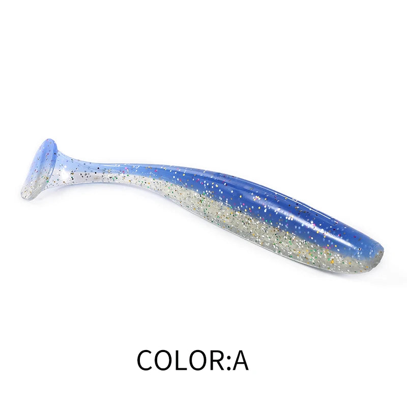2021 Supercontinent shiner 50mm 75mm 100mm Fishing Lures soft Artificial Bait easy for hooking up big pike