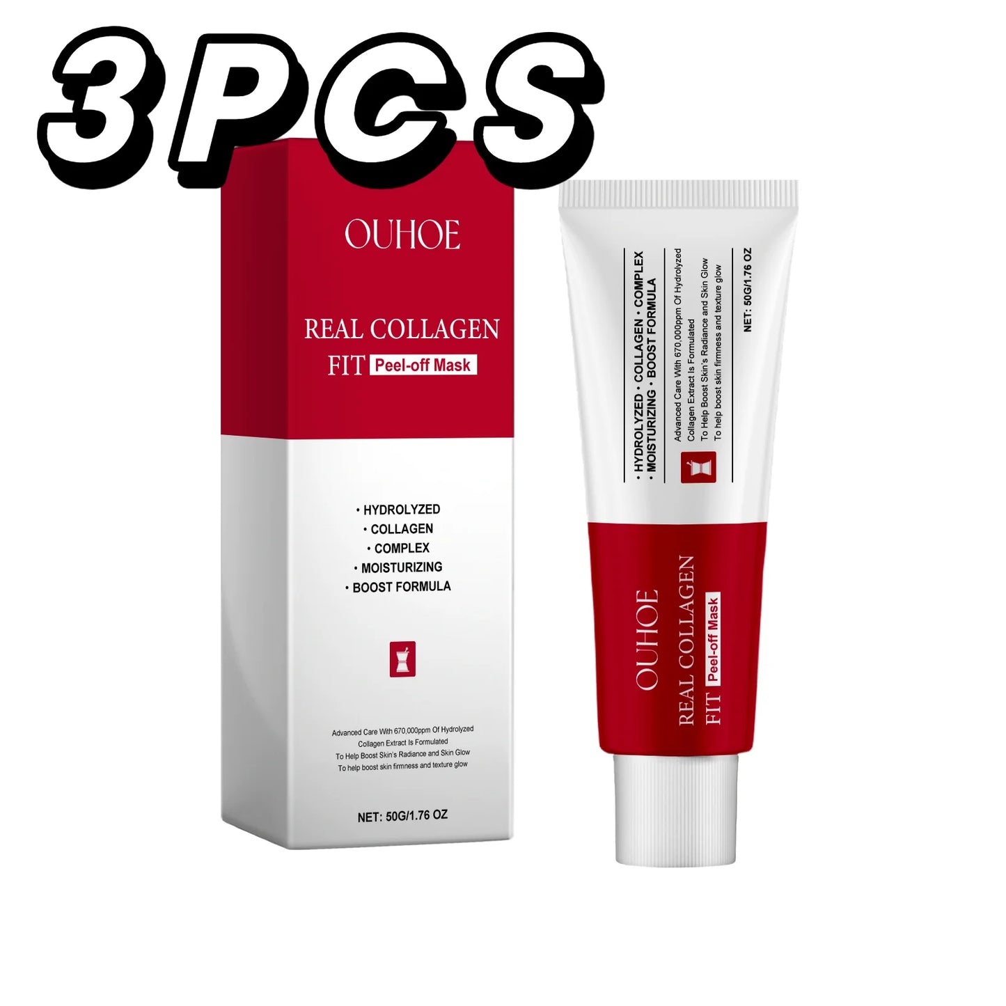 قناع تقشير الكولاجين، قناع تغليف الكولاجين الليلي، قناع ترطيب الكولاجين المتحلل، العناية بالبشرة الكورية