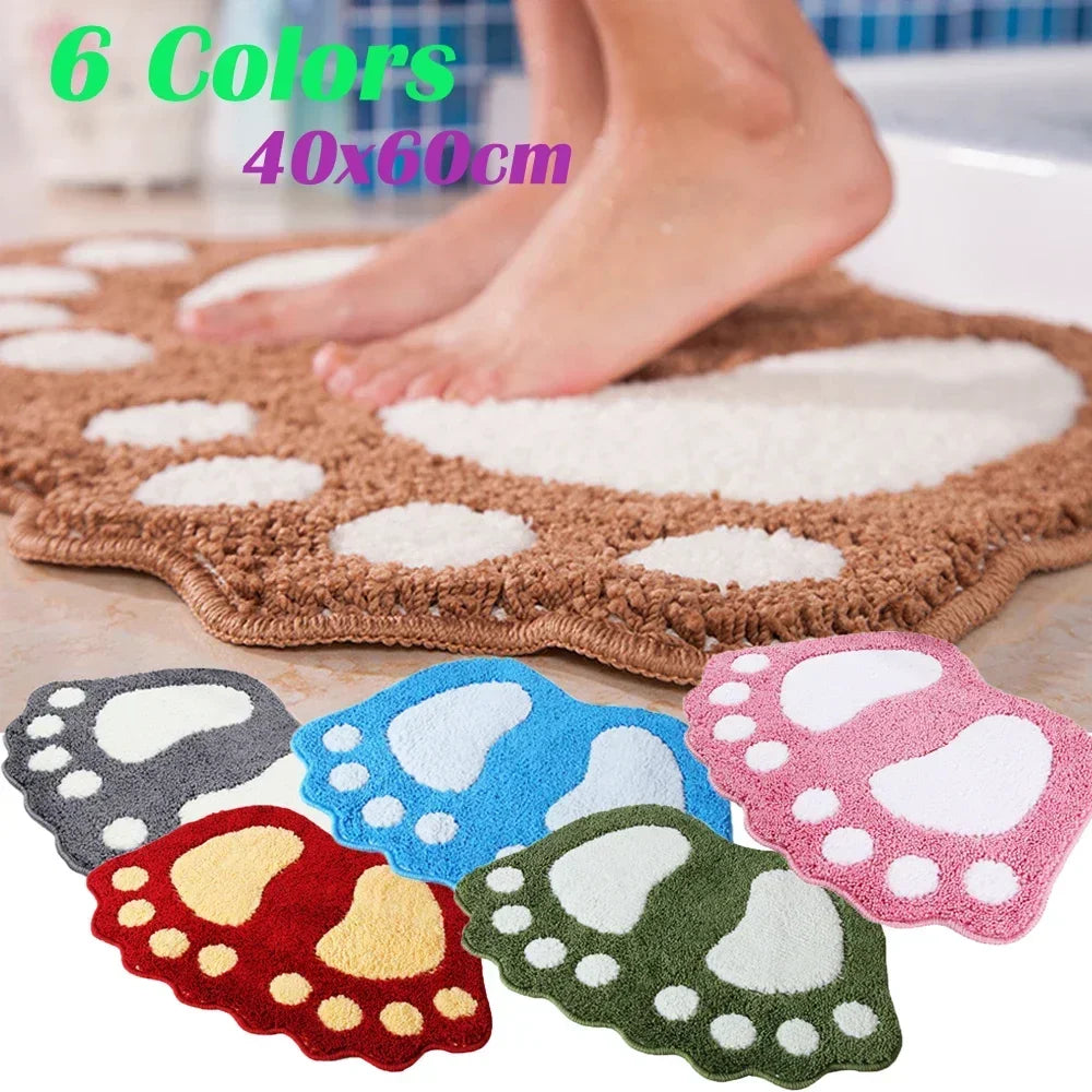 Bathroom Rugs Mats Water Absorbent Non-Slip Mat Used in Bathroom, Shower, Microfiber Bath Mat Machine Bath Mat Bathroom Mat
