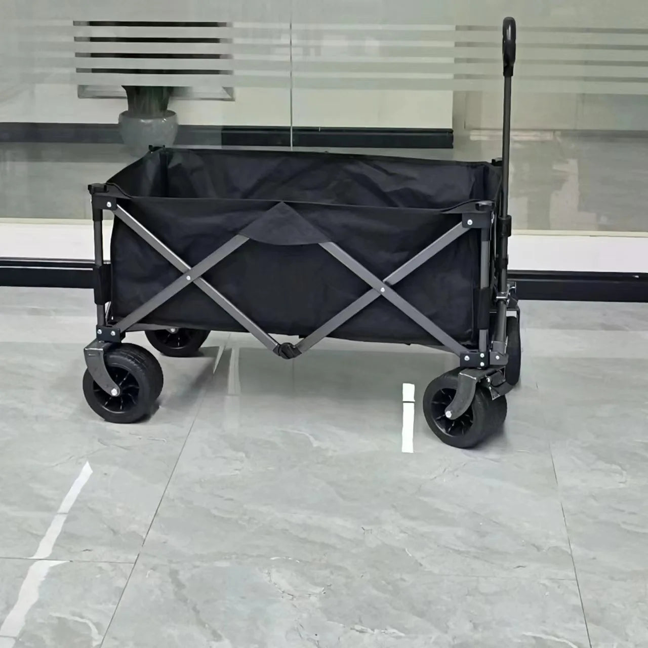 Outdoor camping vehicle, small trolley, camping cart, picnic folding trolley, grocery shopping trolley, small trailer, camper