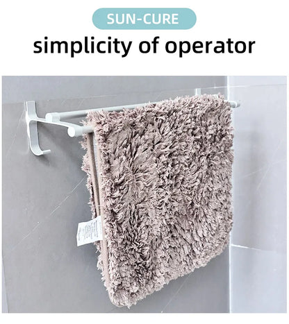 A small bathroom mat, non-slip, absorbent mat, thick U-shaped, simple solid color floor mat, toilet mat