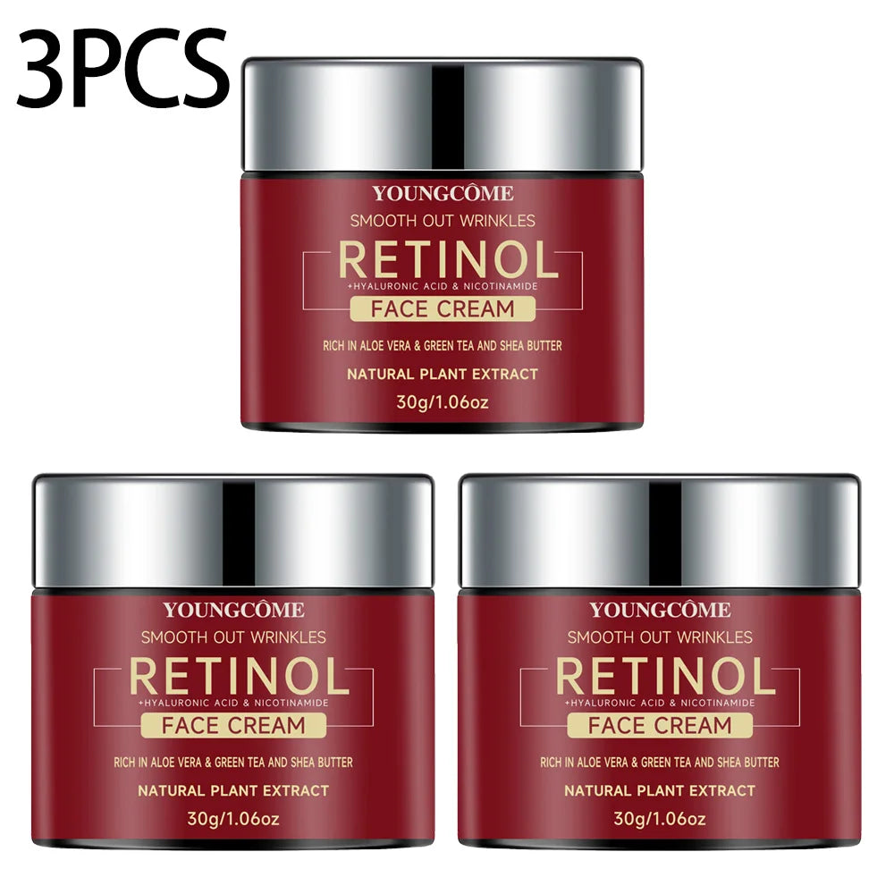 1/3PCS Retinol Lifting Firming Cream Repairing Moisturizing Nourishing Cream Brightening Skin Facial Anti-Aging Face Skin Care