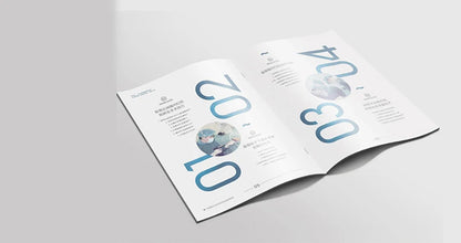 Custom Books Booklet Brochure Printing Magazine Comic Instruction Manual Catalogue For Advertising Company Business Soft Cover