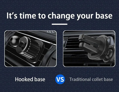 Car Phone Holder Bracket Accessories Interior Auto Air Outlet Cellphone Support Parts Phone Stand Base Fixing Clip