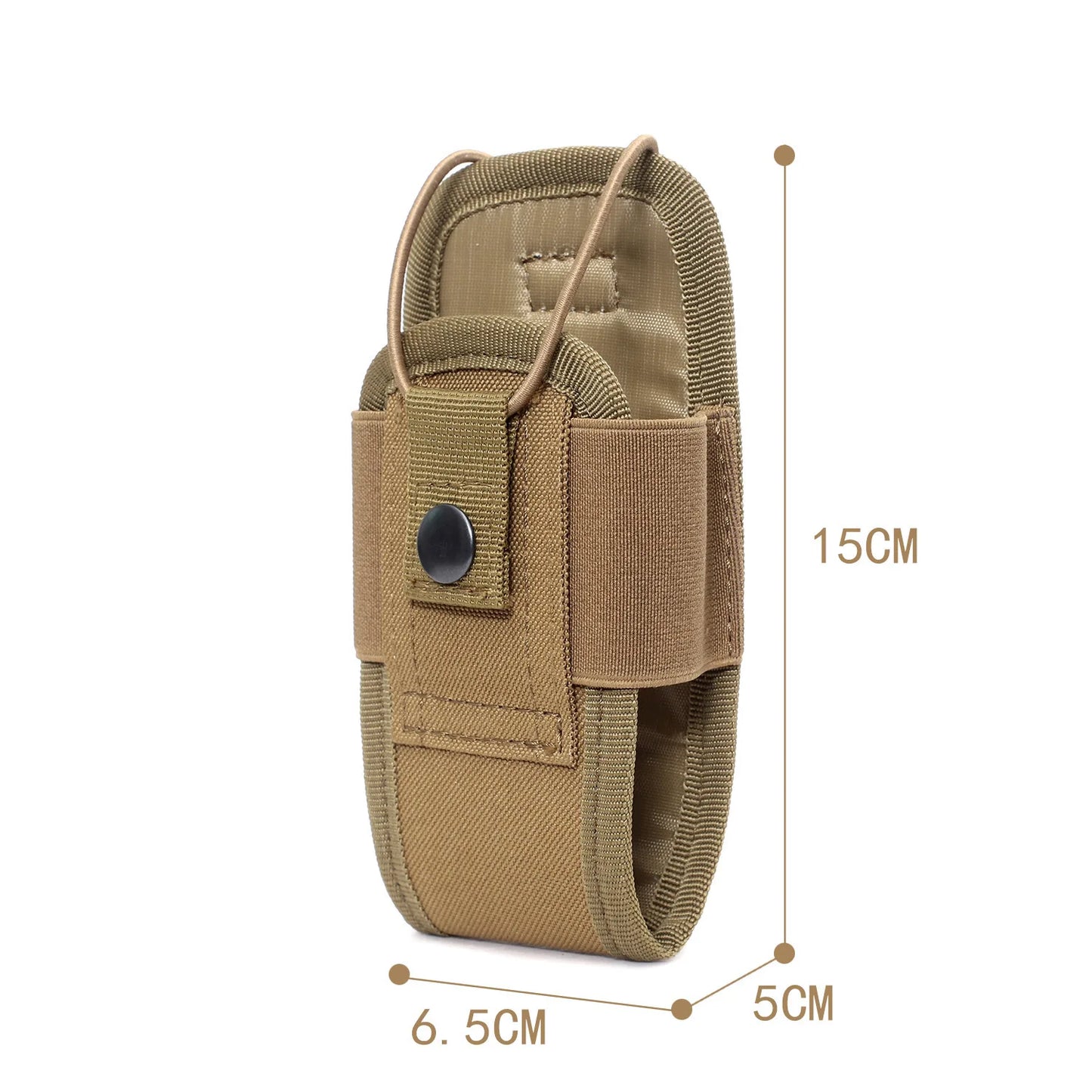 Tactical Walkie Talkie Pouch Oxford MolleRadio Pouch Holder Pocket PortableOutdoor Hunting Sports Waist BagInterphone Holster