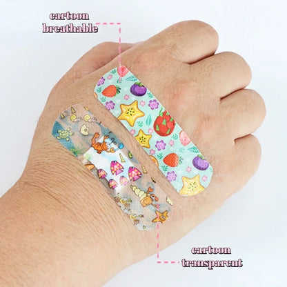 50/100pc Cartoon Animal Pattern Waterproof Hemostasis Kids Band Aid Stickers Adhesive Bandage Wound Strips Plasters for Children