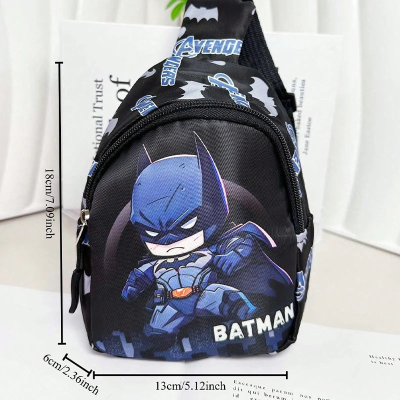 Spider Man Sling Chest Bag, Cartoon Anime Crossbody Bag, Fashionable Casual Shoulder Bag with Coin Purse for Daily Travel