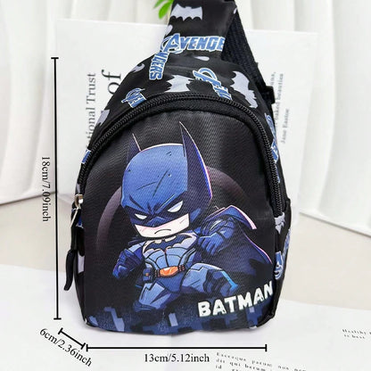 Spider Man Sling Chest Bag, Cartoon Anime Crossbody Bag, Fashionable Casual Shoulder Bag with Coin Purse for Daily Travel