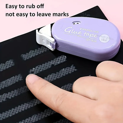 Double Sided Adhesive Dots Glue Tape - Perfect For Scrapbooking Collage Photo ， Journaling & Crafts ，School Stationery Supplies