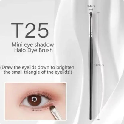 4Pcs Eye Smudge Brush, Fine Soft Makeup Tool, Eyeshadow Brush Set Eyeliner Brush For Blending Eyeshadow Eyeliner, Ideal