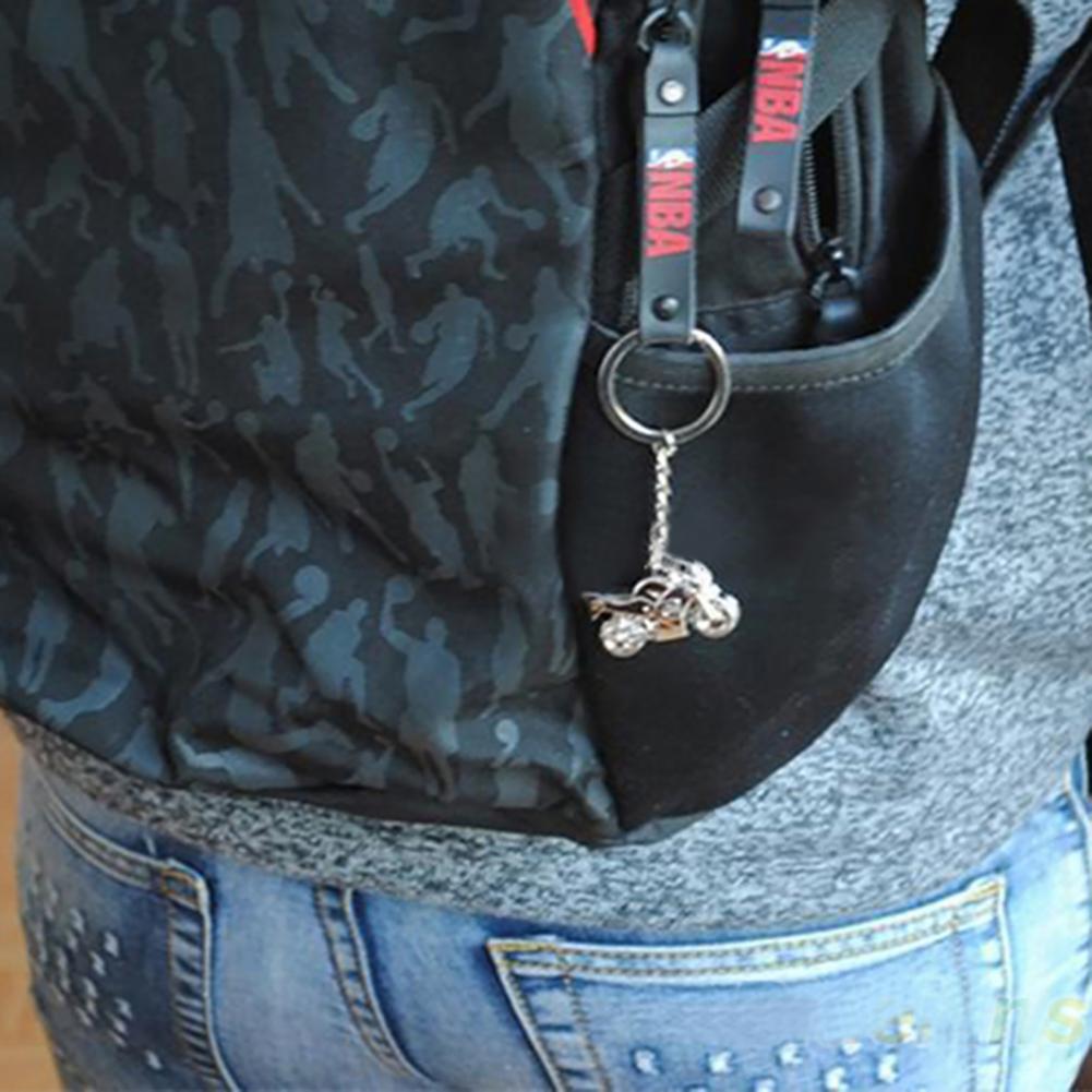 Men Keychain Exquistie Decorative Zinc Alloy Cool Motorcycle Pendant Keyring Men Jewelry Car Key Chain Bag Charm Accessories