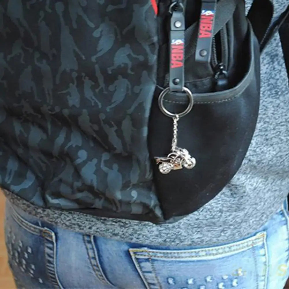 Men Keychain Exquistie Decorative Zinc Alloy Cool Motorcycle Pendant Keyring Men Jewelry Car Key Chain Bag Charm Accessories