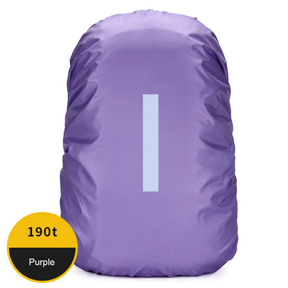 KoKossi 1Pcs 20-60L Outdoor Hiking Backpack Rain Cover Backpack Waterproof Cover Cycling Hiking Reflective Rain Cover Unisex