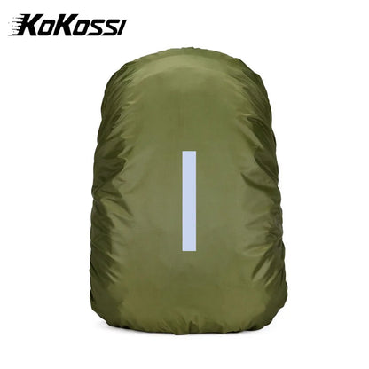 KoKossi 1Pcs 20-60L Outdoor Hiking Backpack Rain Cover Backpack Waterproof Cover Cycling Hiking Reflective Rain Cover Unisex