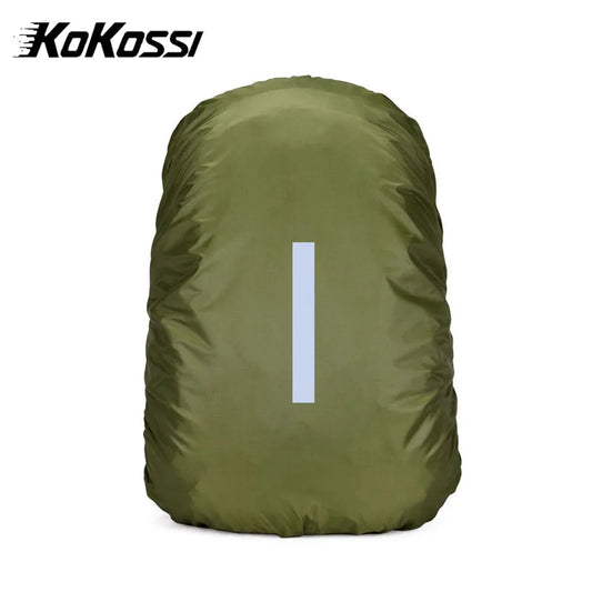 KoKossi 1Pcs 20-60L Outdoor Hiking Backpack Rain Cover Backpack Waterproof Cover Cycling Hiking Reflective Rain Cover Unisex
