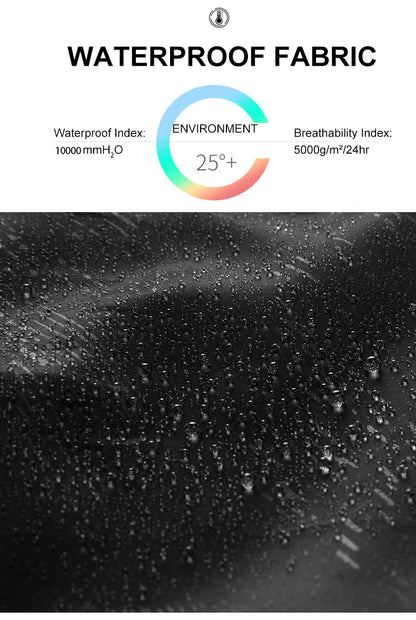 LNGXO Waterproof Hiking Pants Unisex Camping Trekking Climbing Rain Pants Outdoor Sports Quick Dry Mountain Women Men Trousers