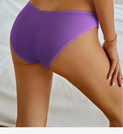 FINETOO 3PCS/Set M-XXL Women Sexy Cotton Panties Underwear Female Underpants Woman Briefs Cotton Pantys Girl Intimates Lingerie