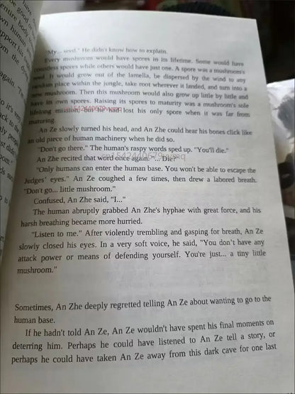 2 Books Little Mushroom Volume 1+2 English Novel Book Paperback