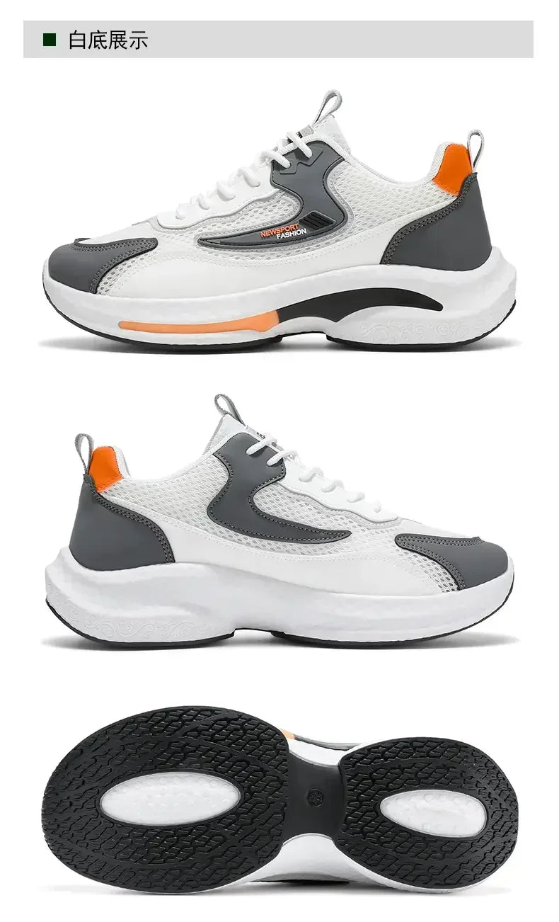 Sneakers for Men Fashion Outsole Male Casual Sport Shoes Man Running Flats Shoes Tenis De Mujer Zapatillas Sapato Masculino