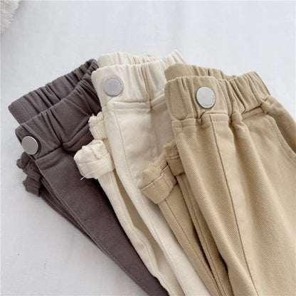 Kids Pants Kids Clothes Slacks Boys Girls Pants Foreign Style Korean Pants Autumn Spring Clothes for Kids