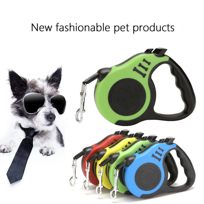 Pet leash pet dog automatic telescopic leash for easy traction bone leash leash walking dog leash
