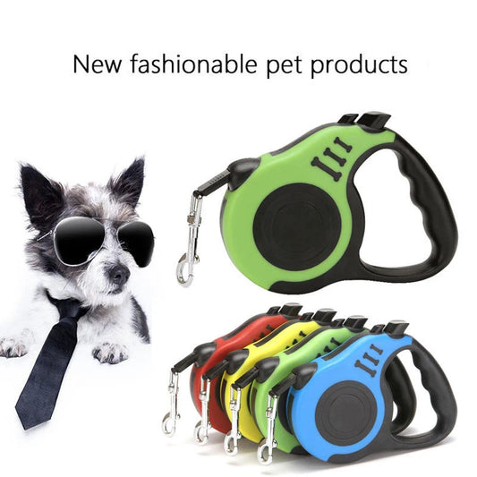 Pet leash pet dog automatic telescopic leash for easy traction bone leash leash walking dog leash