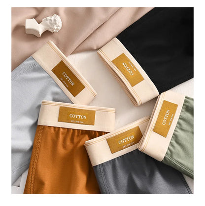 3pcs Men Underwear Cotton BoxerShorts Hombre Panties Man Breathable Underpants Sexy Sports Comfort Male Boxers Large Size L-6XL