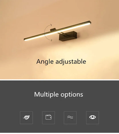 bath mirrors bathroom vanity waterproof led light mirror lamp for makeup mirrors with lights Led Mirror Light Wall Sconces