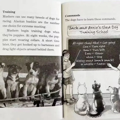 40 Books/Set Magic Tree House Fact Tracker Original English Reading Children's Books  Books for Kids  DIFUYA