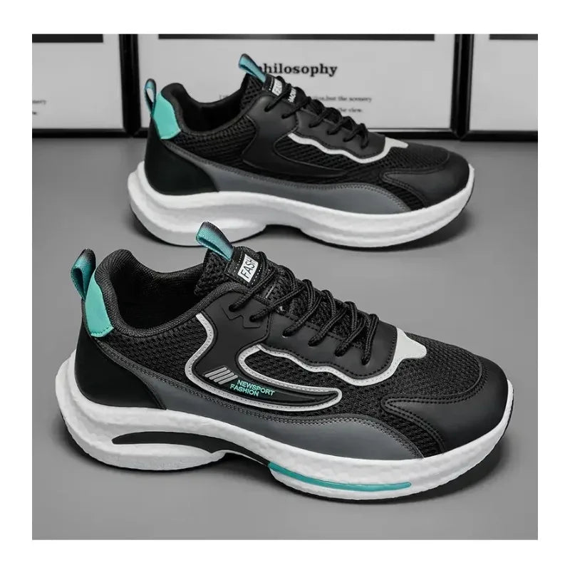 Sneakers for Men Fashion Outsole Male Casual Sport Shoes Man Running Flats Shoes Tenis De Mujer Zapatillas Sapato Masculino