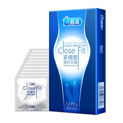 10pcs Ultra-thin Condom Hyaluronic Acid Stimulation Penis Sleeves for Adult Men Super Tight Condom Contraception Erotic Products