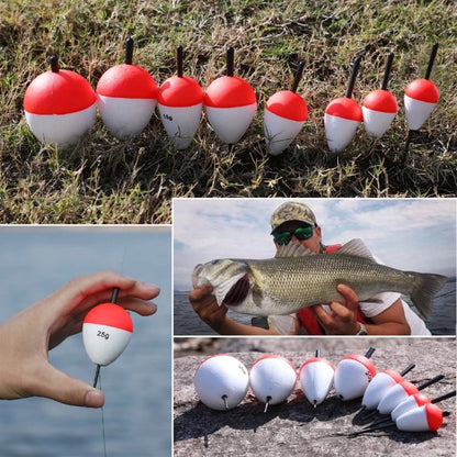 5Pcs  8 Size Fishing Float High Quality Options