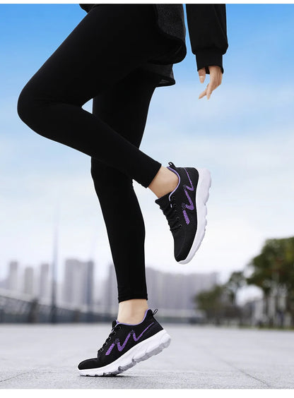 Sneakers for Women 2024 Trend Comfortable Woman Shoes Summer Footwear Breathable Casual Sport Running Walking Shoes Luxury Brand