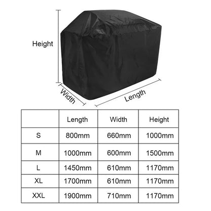 Waterproof BBQ Grill Cover BBQ Cover Anti Dust Rain UV for Gas Electric Charcoal Barbs Outdoor Garden BBQ Accessories