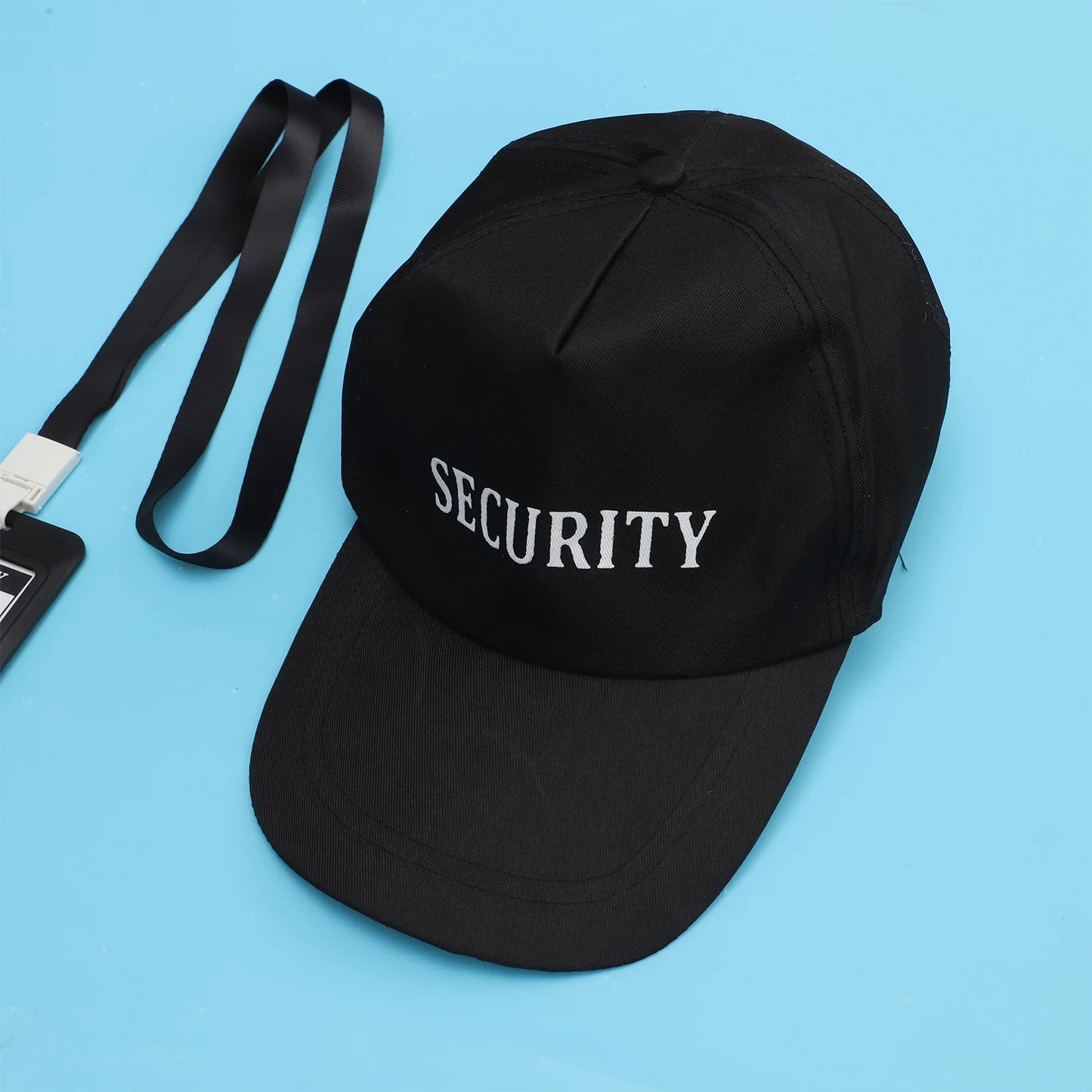 Agent Accessories Set Tie Earplugs Work Brand Glasses Hat Secret Security Service Costume for Teens Adults Cosplay Game Party