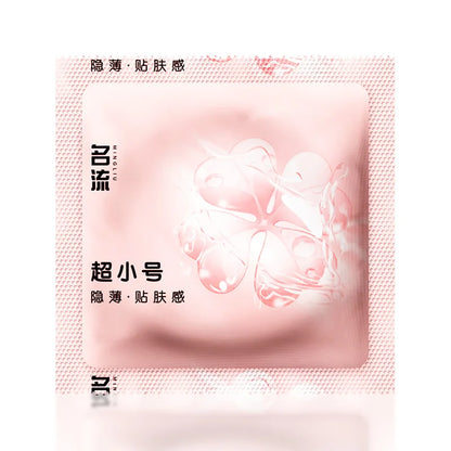 10pcs Ultra-thin Condom Hyaluronic Acid Stimulation Penis Sleeves for Adult Men Super Tight Condom Contraception Erotic Products