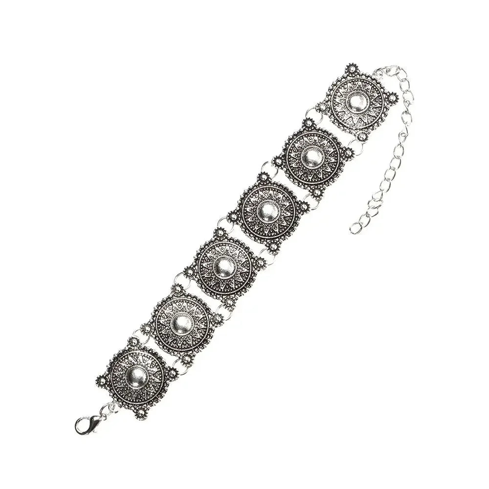 Boho jewelry accessories include fashionable bracelets necklaces wrist jewelry and neck jewelry.