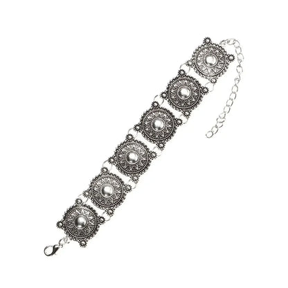 Boho jewelry accessories include fashionable bracelets necklaces wrist jewelry and neck jewelry.