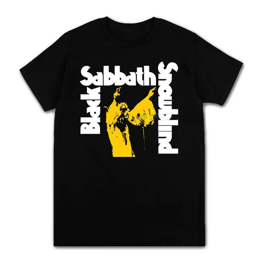 Black Metal Rock Band Graphic T-Shirt - Blood Moon Choir