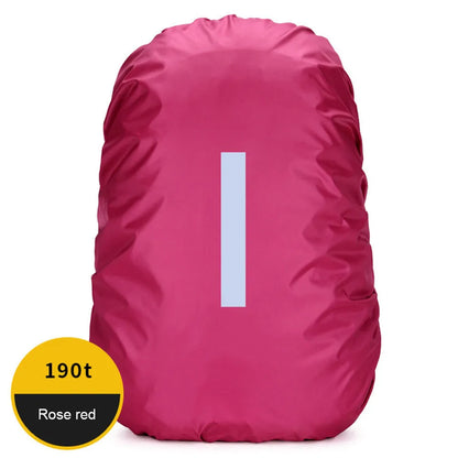 KoKossi 1Pcs 20-60L Outdoor Hiking Backpack Rain Cover Backpack Waterproof Cover Cycling Hiking Reflective Rain Cover Unisex