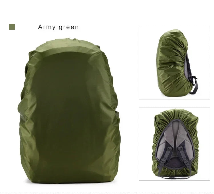 35L/60L Outdoor Camping Hiking Mountaineering Backpack Bag Waterproof Rain Cap Cover