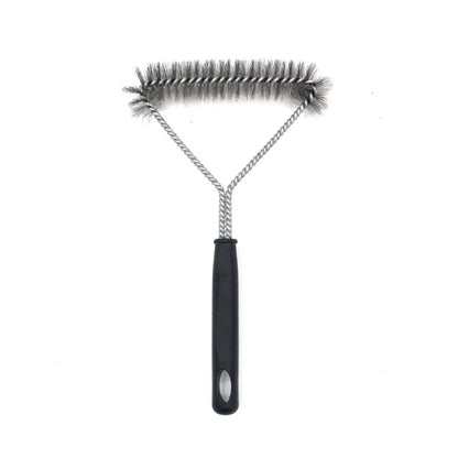 Barbecue Grill BBQ Brush Clean Tool Grill Accessories Stainless Steel Bristles Non-stick Cleaning Brushes Barbecue Accessories