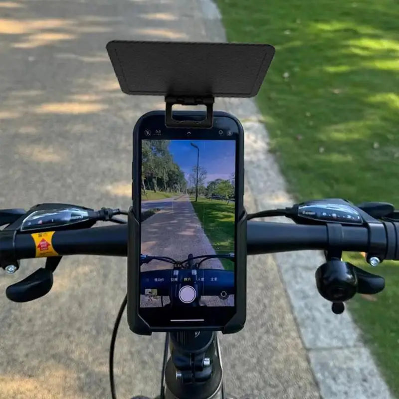 Phone Sun Shade Cellphone Sun Shade Cover Cellphone UV Protection Panel Foldaing Smartphone Sunshade for Car Bike