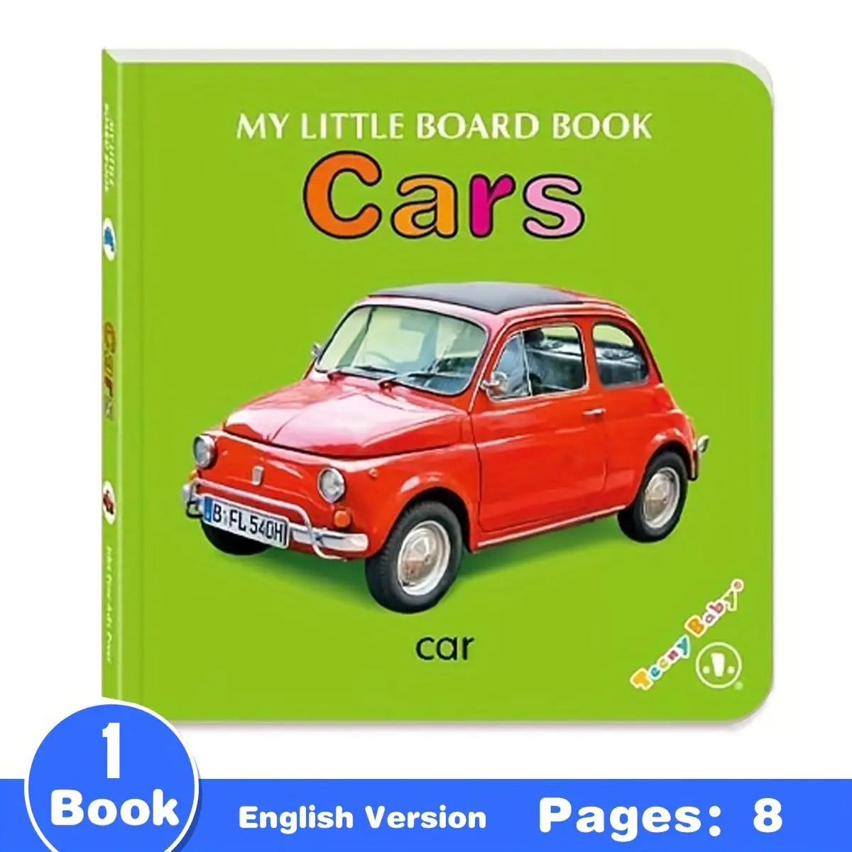 Baby Colorful Pattern Card Books Interactive Sensory Baby Toys Newborn Development Gift Accompanying Reading Early Education