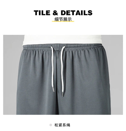 Men's Quick-Dry Running Shorts Summer Lightweight Gradient Athletic Training Shorts for Basketball, Gym & Outdoor Sports