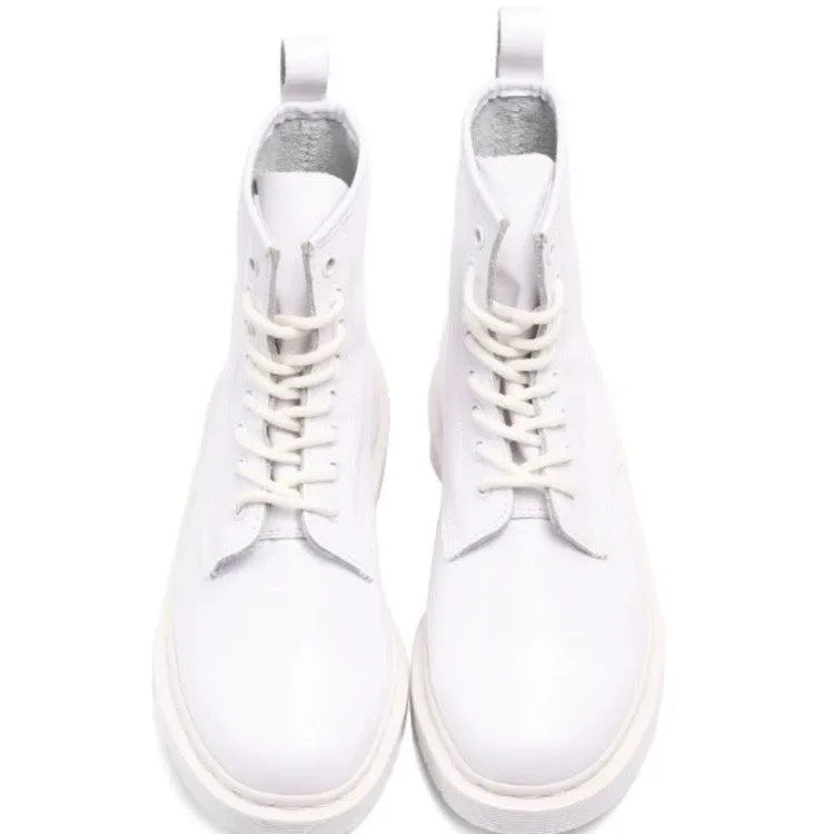 أحذية نسائية 2024 أحذية نسائية برباط للخريف بأصابع مستديرة ومنصة قصيرة صلبة مقاومة للماء وعصرية أحذية عارية