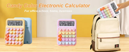 Calculator Dopamine Candy Color High Value Multifunctional Calculator for College Students Children Learning